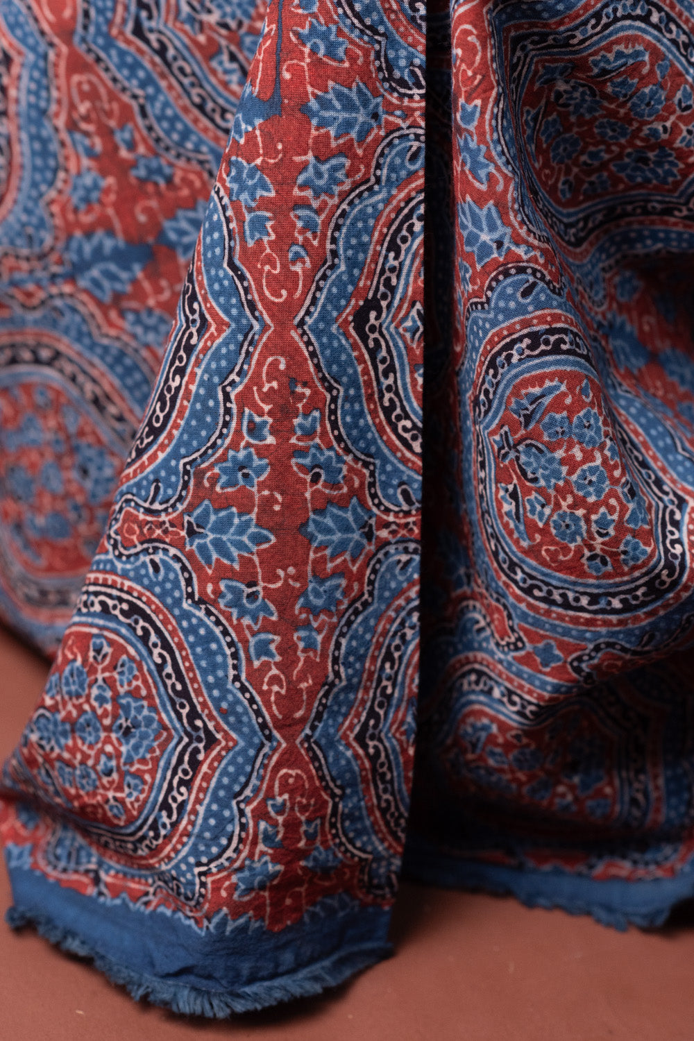 Ajrak Cotton Fabric Design - 3