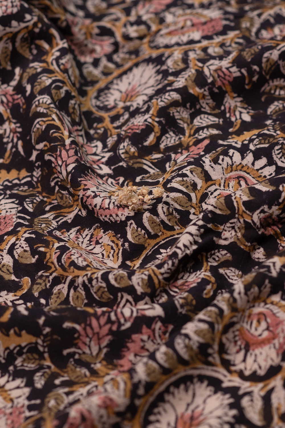 Printed Kalamkari Cotton Fabric Design - 8