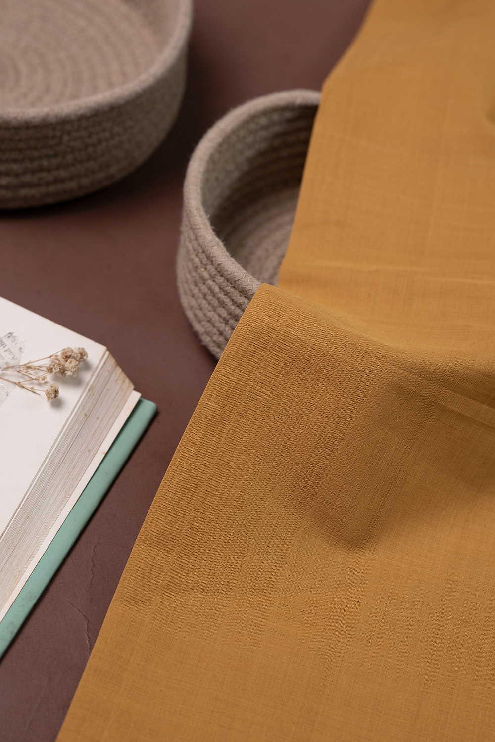 Mangalagiri Cotton Fabric Shade - 6