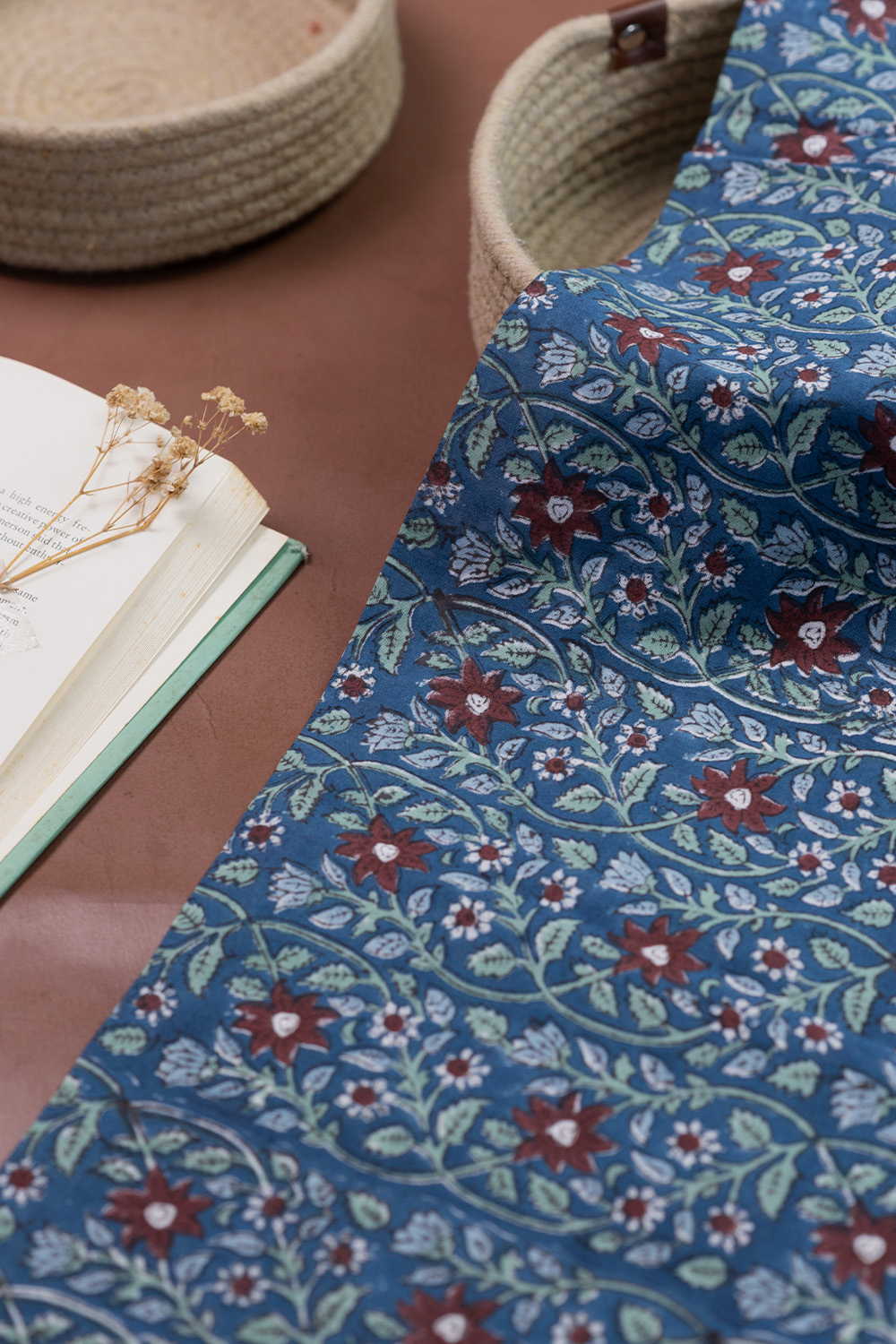 Sanganeri Cotton Fabric Design - 3