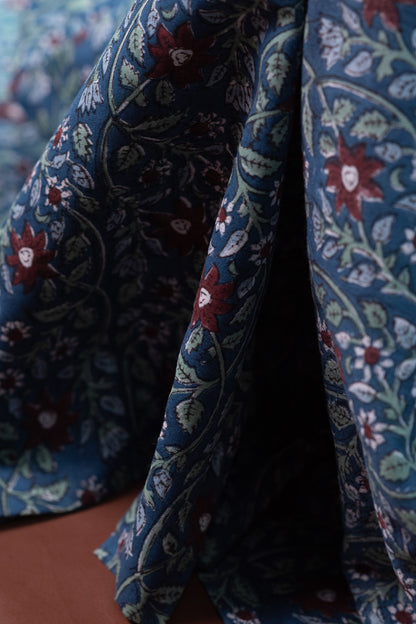 Sanganeri Cotton Fabric Design - 4
