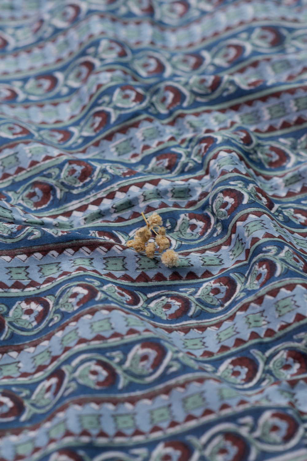 Sanganeri Cotton Fabric Design - 4
