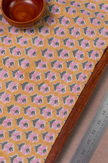 Sanganeri Cotton Fabric Design - 5