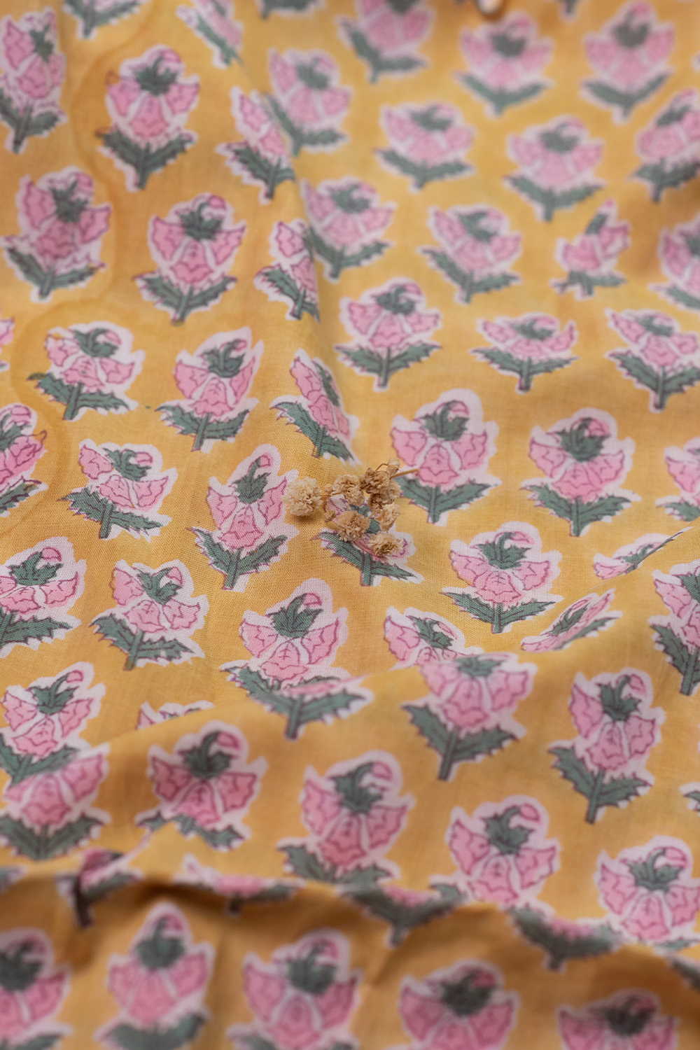 Sanganeri Cotton Fabric Design - 5