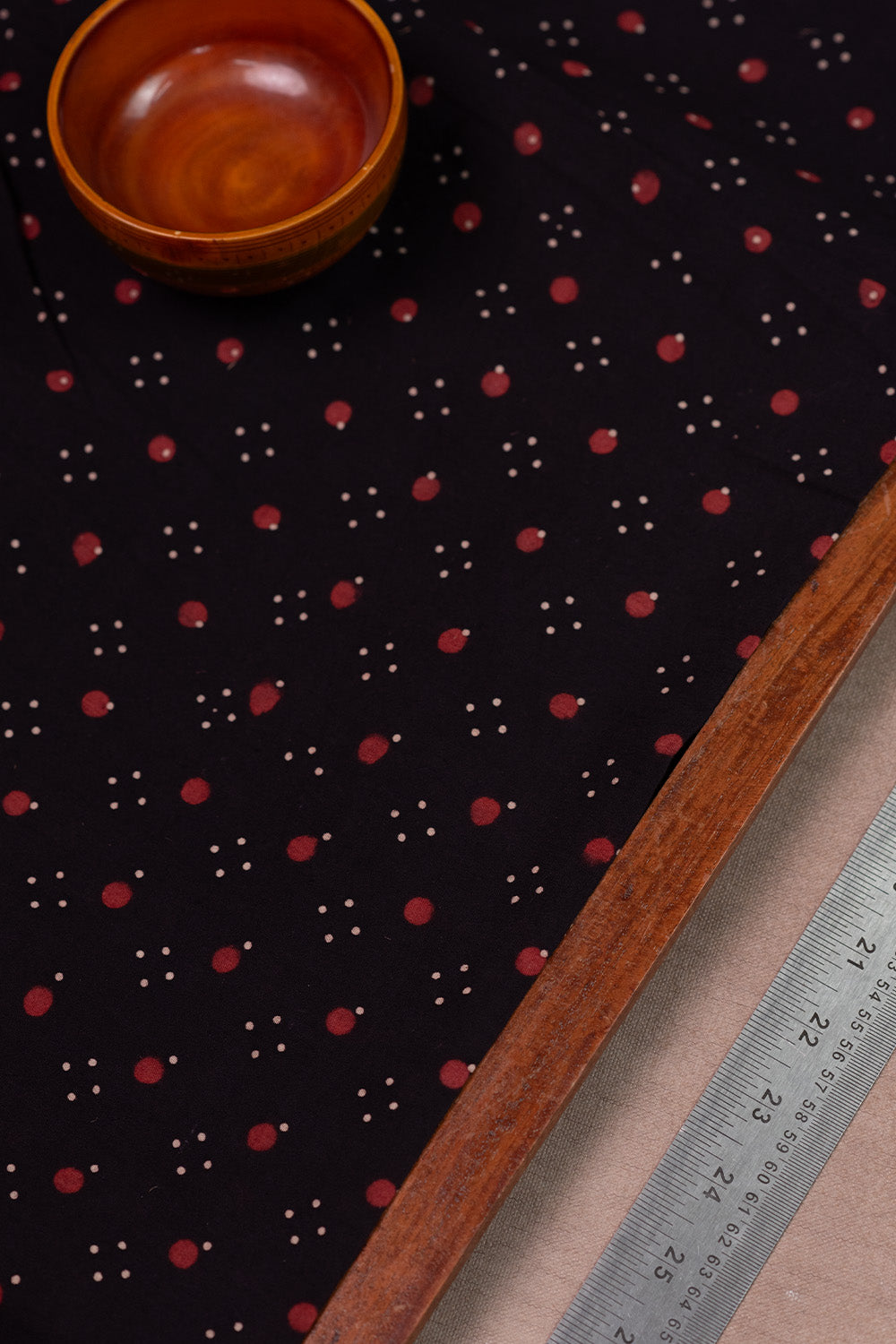 Ajrak Cotton Fabric Design - 1