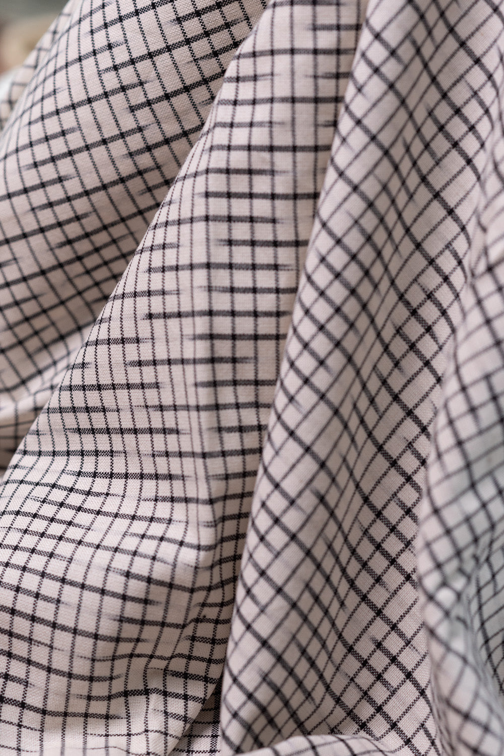 Ikat Cotton Fabric Pattern - 1