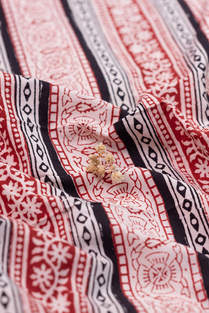 Bagh Cotton Fabric Design - 2