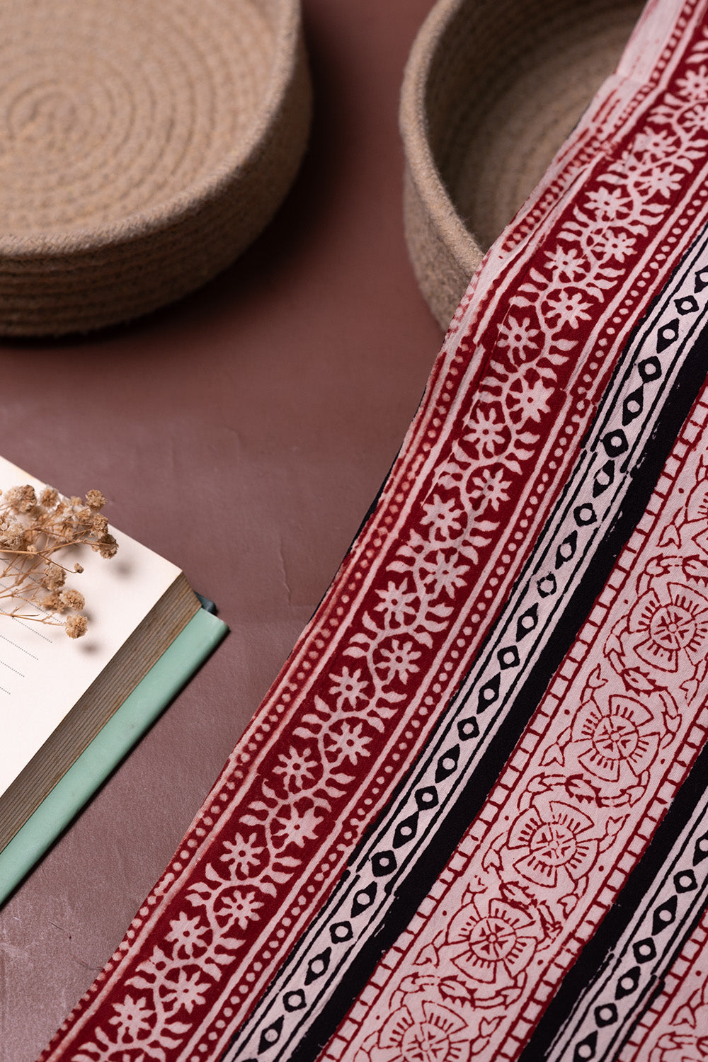 Bagh Cotton Fabric Design - 2