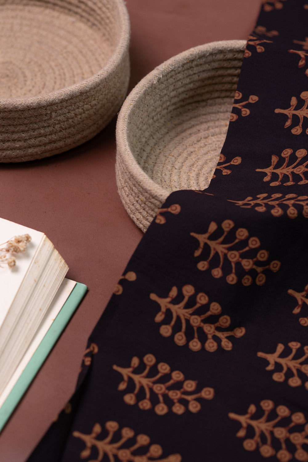 Bagh Cotton Fabric Design - 1