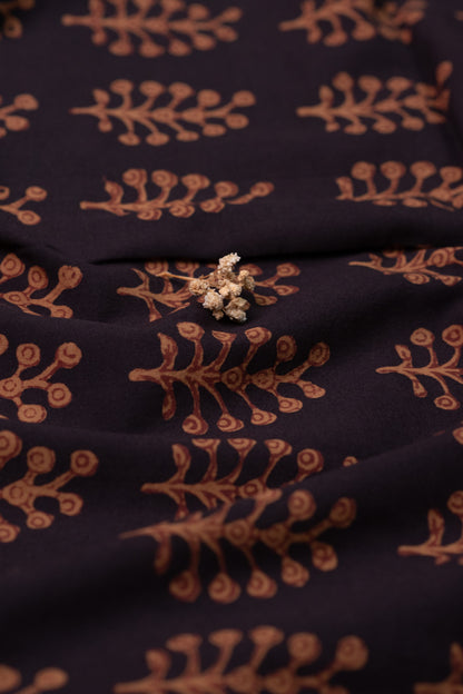 Bagh Cotton Fabric Design - 1