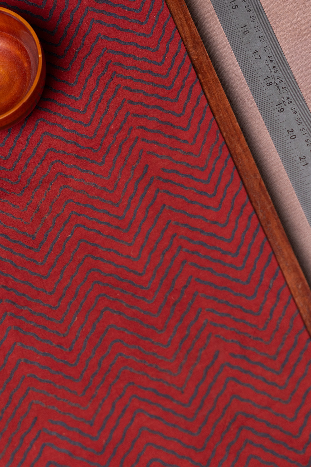 Ajrak Cotton Fabric Design - 5