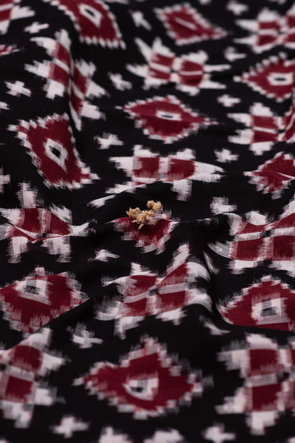 Telia Rumal Ikat Fabric Pattern - 2