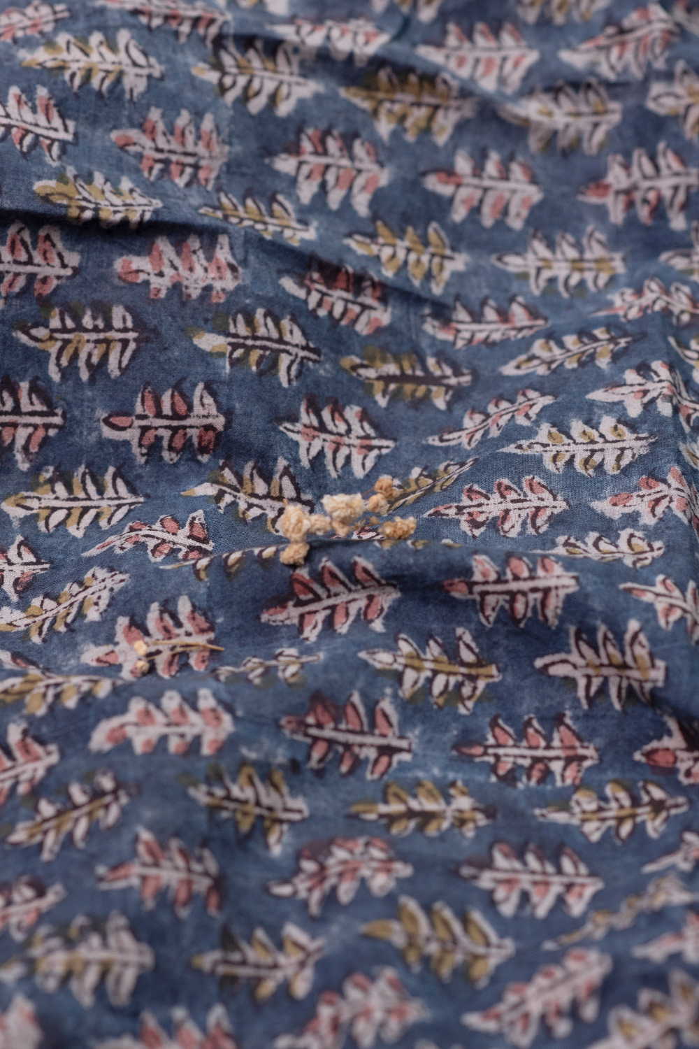 Printed Kalamkari Cotton Fabric Design - 5