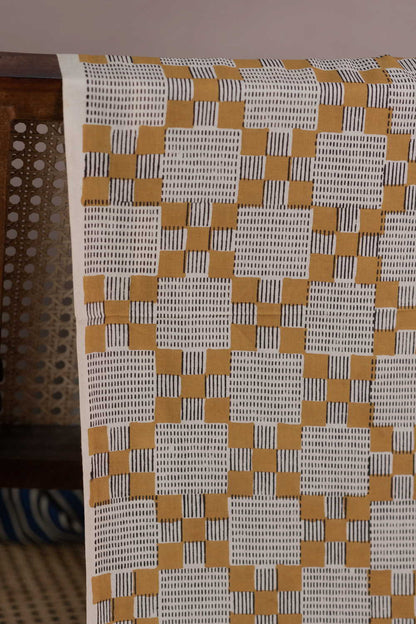 Block Printed Fabric-Matkatus 