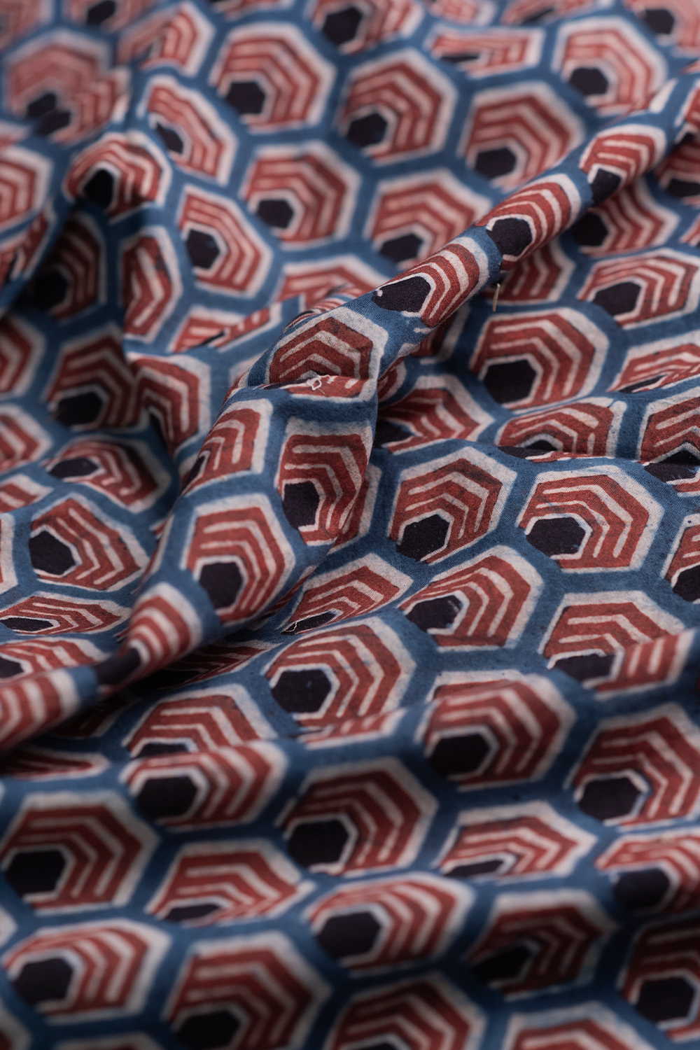 Block Printed Fabric - Matkatus 