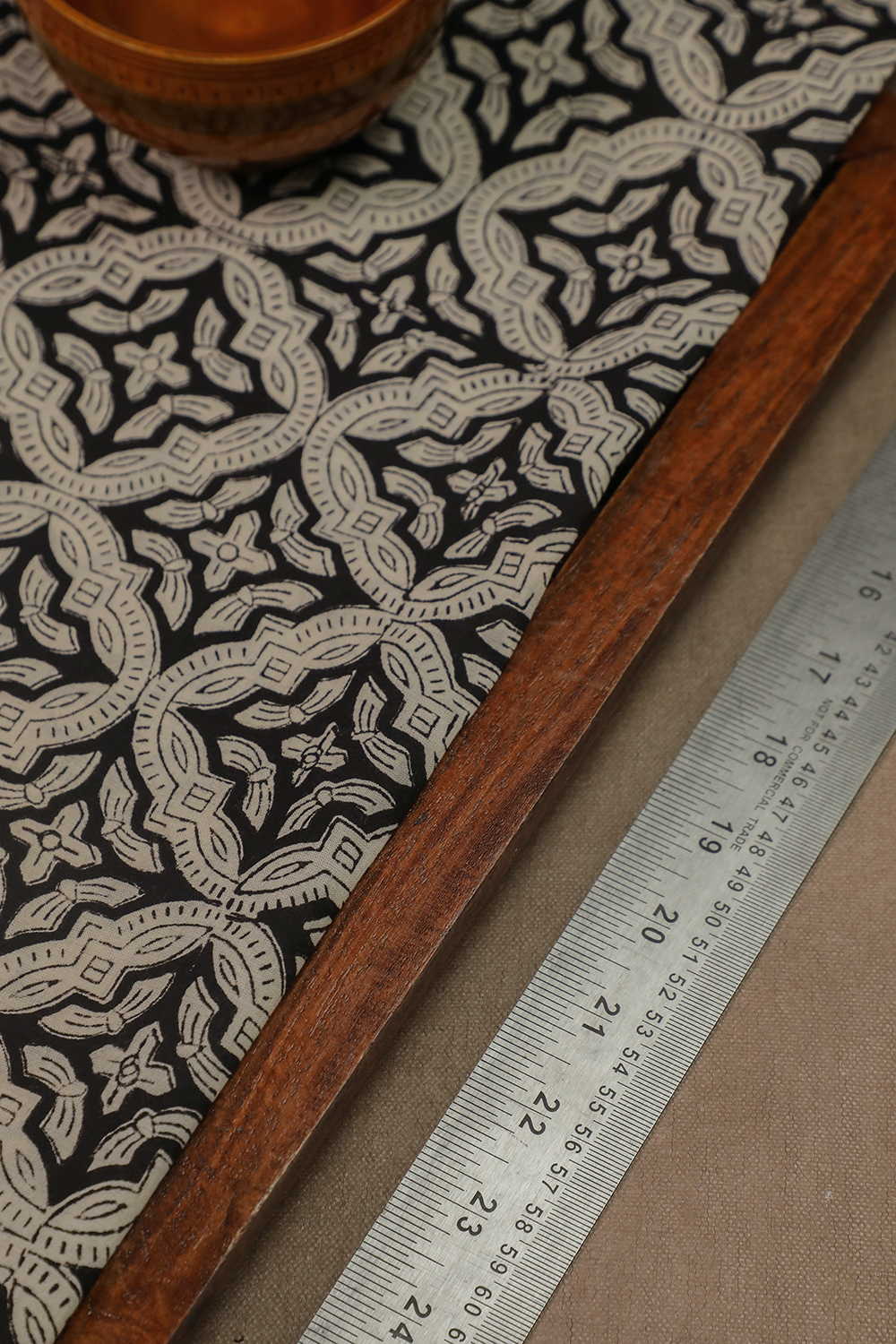 Intricate Design Bagru Cotton Fabric