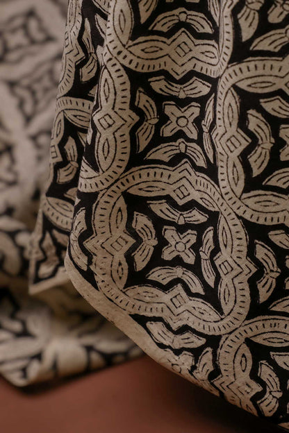Intricate Design Bagru Cotton Fabric