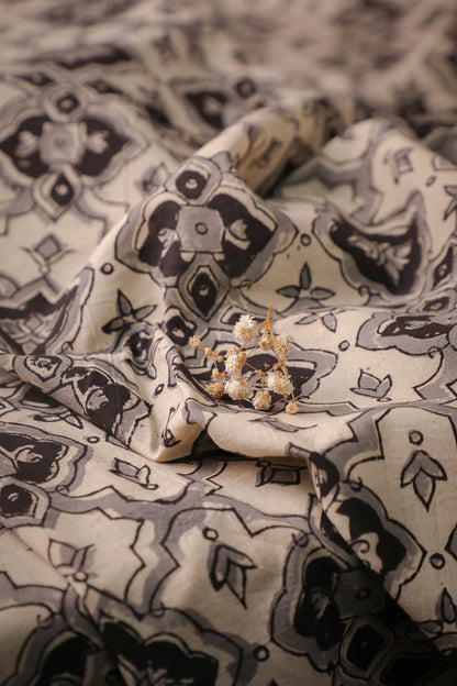 Intricate Design Printed kalamkari Cotton Fabric