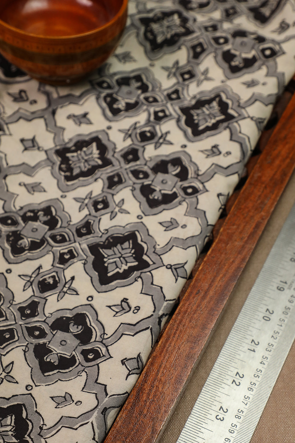 Intricate Design Printed kalamkari Cotton Fabric